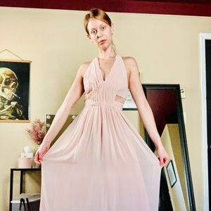 BCBG light pink formal dress